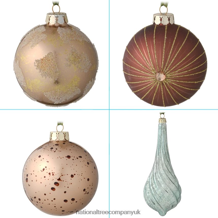 decoration | National Tree Company 20-Piece Christmas Tree Ornament Set Alpine Collection F2L4F586